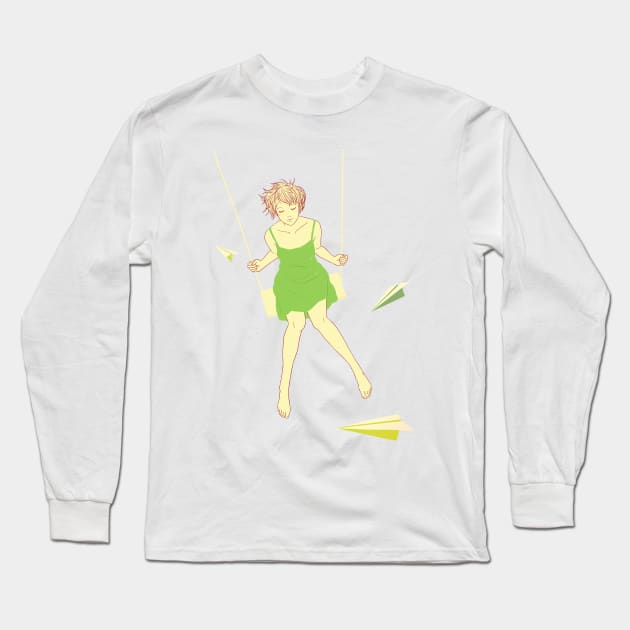 Swing Long Sleeve T-Shirt by saitmy